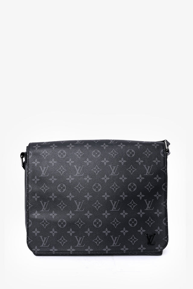 Louis Vuitton Monogram Eclipse 'District PM' Messenger Bag