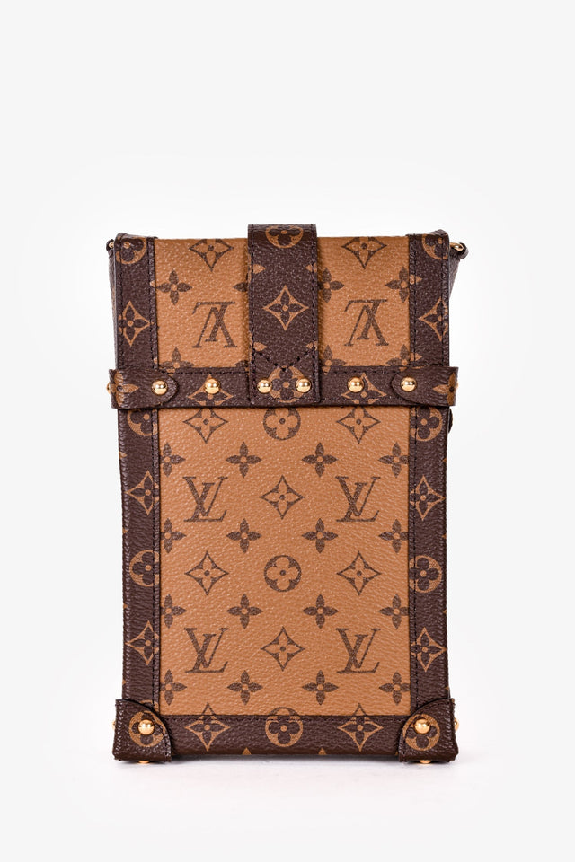 Louis Vuitton 2019 Monogram Reverse Pochette Trunk Crossbody with Strap