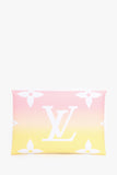 Louis Vuitton 2021 Pink/Yellow Monogram 'By the Pool' Kirigami GM Pouch