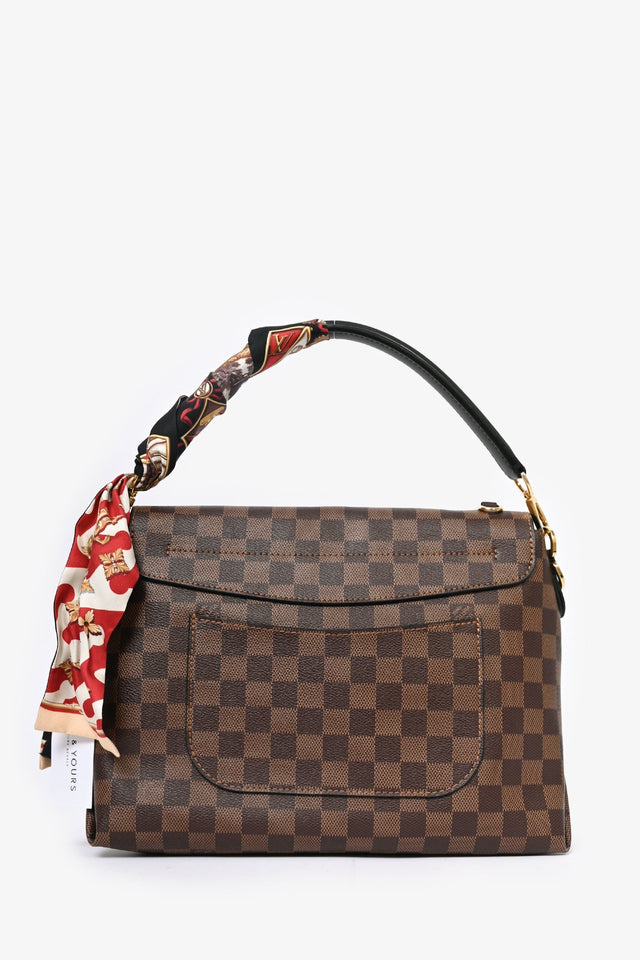 Louis Vuitton 2019 Damier Ebene Beauborg Top Handle with Twilly