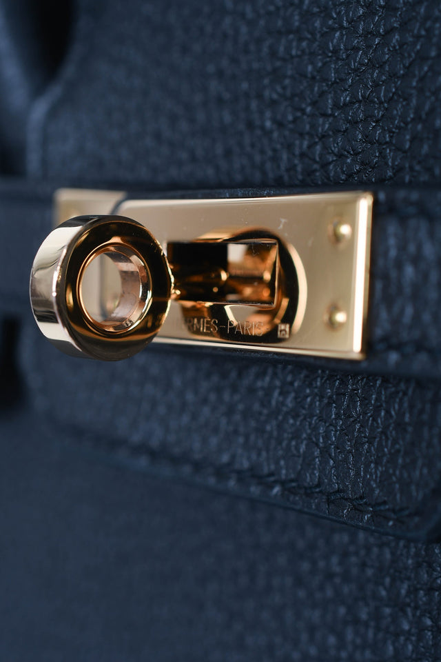 Hermes 2021 Black Togo Leather Birkin 25