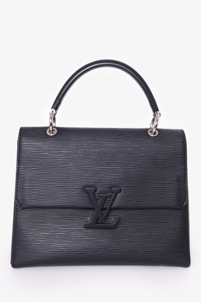 Louis Vuitton 2019 Black Epi Leather Grenelle PM Top Handle with Strap