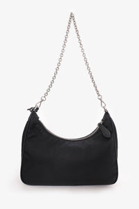 Prada Black Re-Nylon Re-Edition 2005 Crossbody Bag