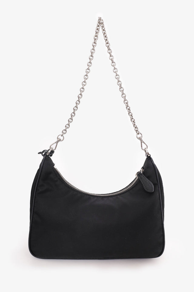 Prada Black Re-Nylon Re-Edition 2005 Crossbody Bag