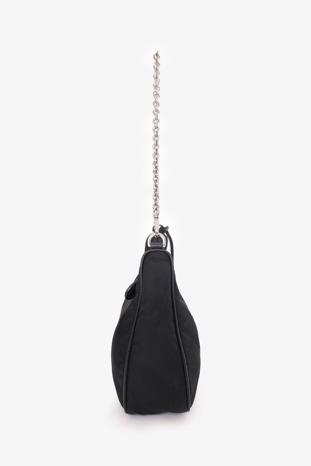 Prada Black Re-Nylon Re-Edition 2005 Crossbody Bag