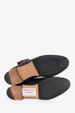Hermes Black Leather Neo Ankle Boots Size 37.5
