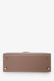 Hermes 2024 Etoupe Epsom Leather Kelly 25 with Gold Hardware