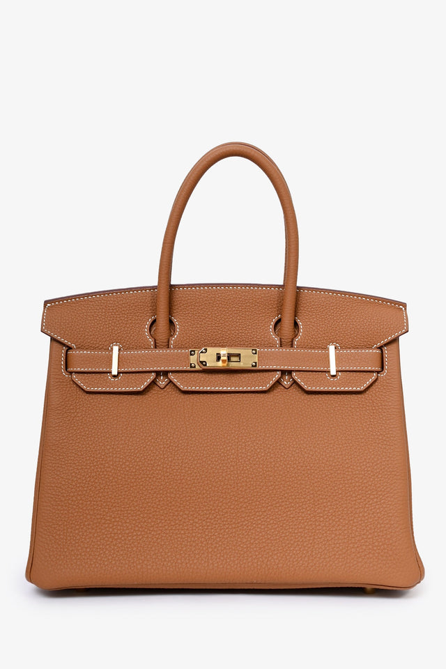 Hermes 2020 Gold Togo Leather Birkin 30 GHW