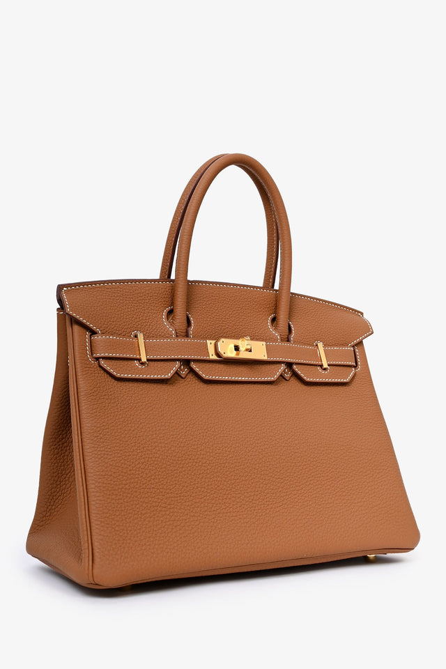 Hermes 2020 Gold Togo Leather Birkin 30 GHW