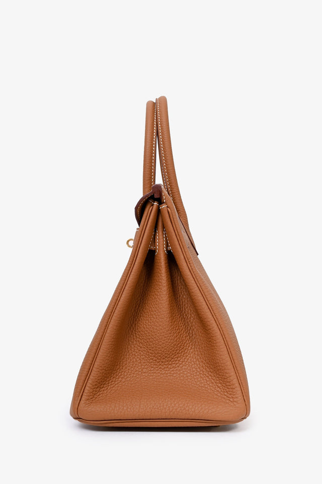 Hermes 2020 Gold Togo Leather Birkin 30 GHW