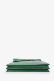 Hermes 1995 Green Epsom Leather Kelly Depeche 38 Briefcase