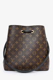 Louis Vuitton Monogram/Black NeoNoe MM Shoulder Bag