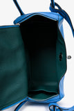 Hermes 2017 Zanzibar Blue Clemence Leather Lindy 26