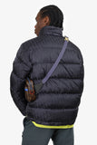 Christian Dior Black Oblique Down Zip-Up Puffer Jacket Size 48 Mens