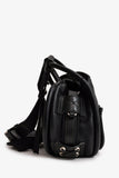 Christian Dior 2010 Black Leather Lattice Crossbody Bag (As Is)