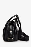 Christian Dior 2010 Black Leather Lattice Crossbody Bag (As Is)