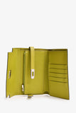 Hermes 2008 Green Mysore Leather Kelly Wallet