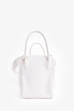 Hermes 2008 White Clemence Leather Lindy 30 (As Is)