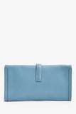 Hermes 2011 Blue Jean Epsom Leather Jige Elan 29 Clutch