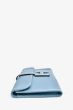 Hermes 2011 Blue Jean Epsom Leather Jige Elan 29 Clutch