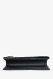 Christian Dior 2016 Black Grained Leather Medium Diorama Shoulder Bag