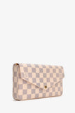 Louis Vuitton 2016 Damier Azure Felicie Pochette On Chain
