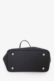 Louis Vuitton Black Leather Mahina Blossom MM Tote with Pouch