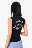 Christian Dior J'adore Black Tank Top Size 6