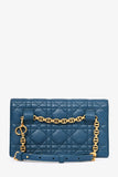 Christian Dior 2021 Teal Caro Waist Bag