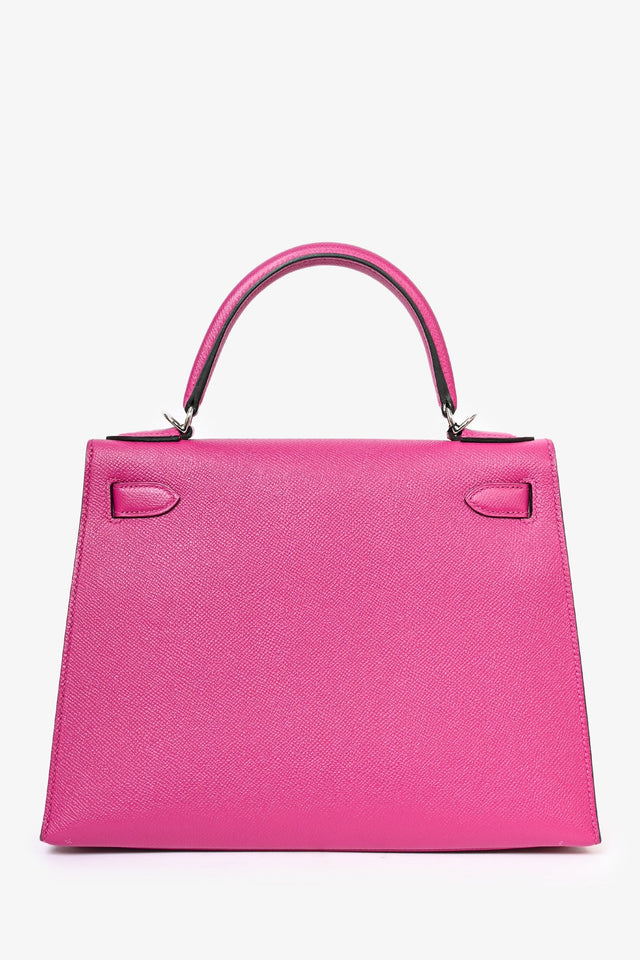 Hermes 2018 Rose Poupre Epsom Leather Sellier Kelly 28