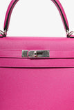 Hermes 2018 Rose Poupre Epsom Leather Sellier Kelly 28