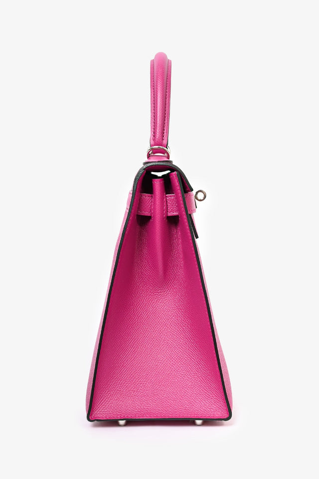 Hermes 2018 Rose Poupre Epsom Leather Sellier Kelly 28