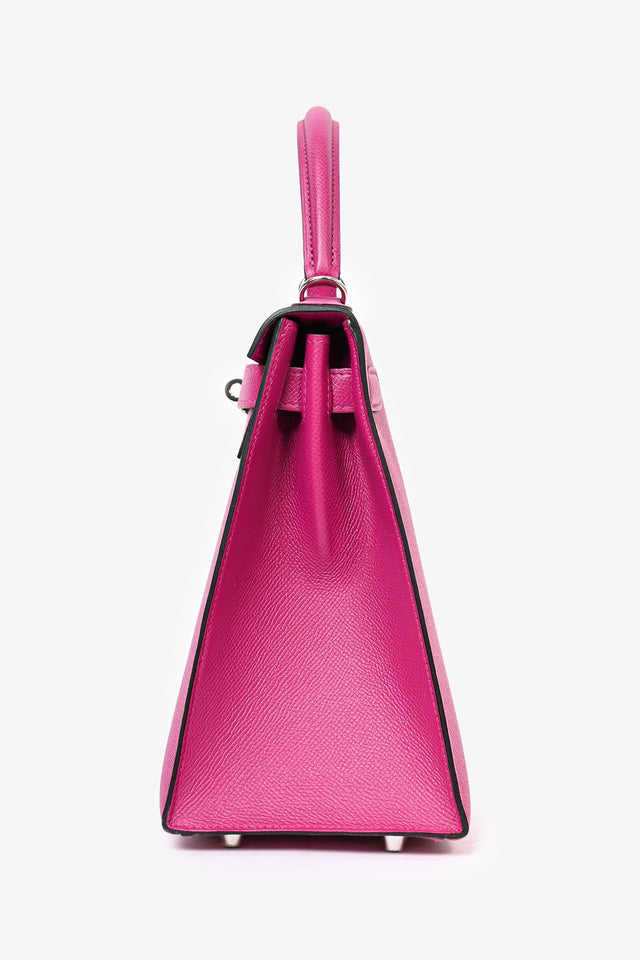 Hermes 2018 Rose Poupre Epsom Leather Sellier Kelly 28