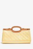 Louis Vuitton 2006 Yellow Vernis Roxbury Top Handle with Strap
