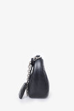 Prada Black Padded Leather Soft Re-Edition 2005 Shoulder Bag with Strap & Pouch