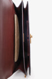 Prada Taupe Crocodile Exotic Sound Bag with Strap