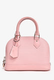 Louis Vuitton 2015 Pink Epi Leather Alma BB