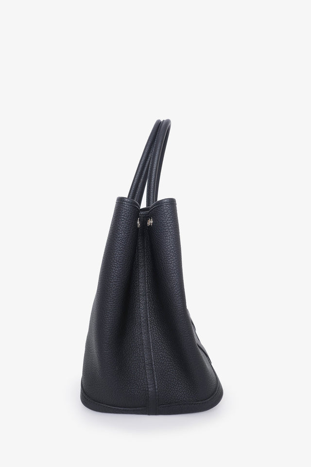 Hermes 2019 Black Negonda Leather Garden Party 36