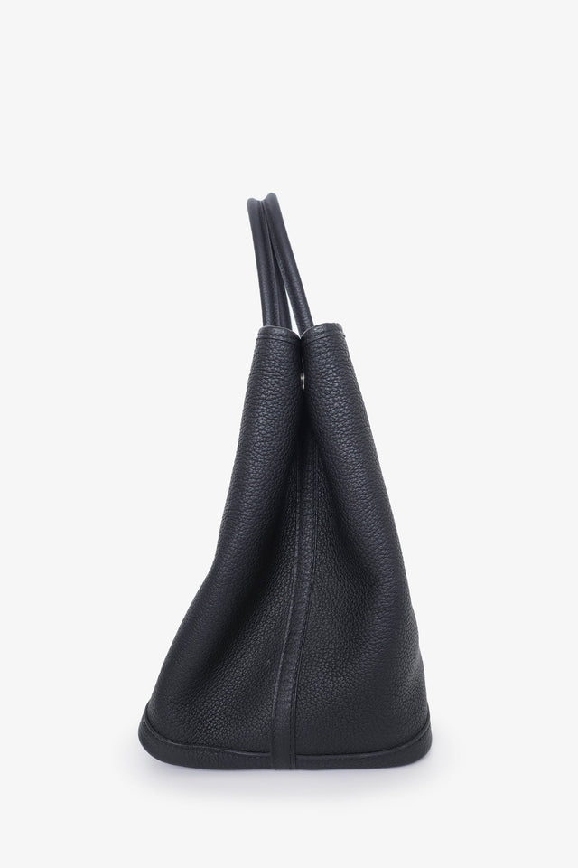 Hermes 2019 Black Negonda Leather Garden Party 36