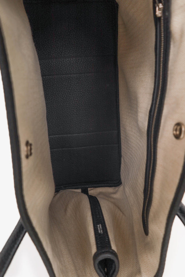 Hermes 2019 Black Negonda Leather Garden Party 36