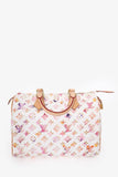 Louis Vuitton x Richard Prince 2008 White/Pink Watercolour Aquarelle Speedy 30