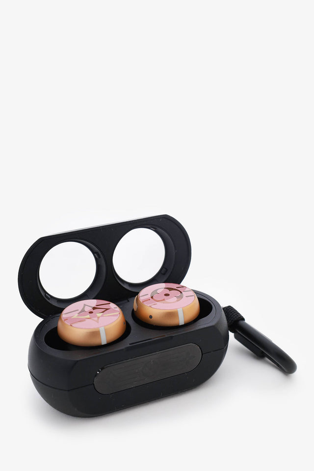 Louis Vuitton Pink/Gold Wireless Earphones