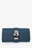 Hermes 2018 Navy Tadelakt Medor 23 Clutch