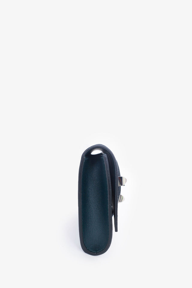 Hermes 2018 Navy Tadelakt Medor 23 Clutch