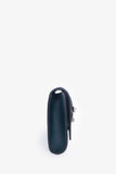 Hermes 2018 Navy Tadelakt Medor 23 Clutch