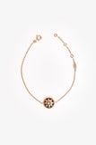 Christian Dior 18K Yellow Gold Diamond Set Rose Des Vents Bracelet
