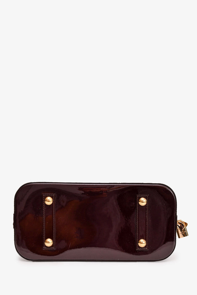 Louis Vuitton 2013 Amarnte Vernis Alma Top Handle