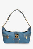 Louis Vuitton 2005 Blue Leather Shauli L'impetueux Shoulder Bag