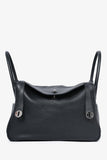 Hermes 2015 Black Clemence Leather Lindy 34