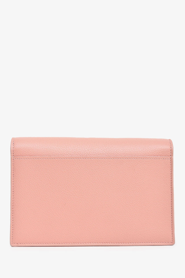 Louis Vuitton Pink/White Leather 'Lock Me' Chain Bag